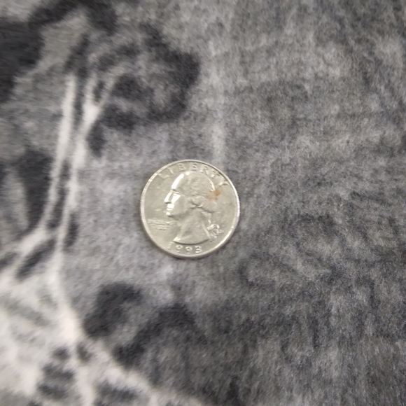 FABRIC Mid Wgt Soft HAND fleece In Spooky Webs Floral, The Last Off The Bolt - Picture 5 of 12